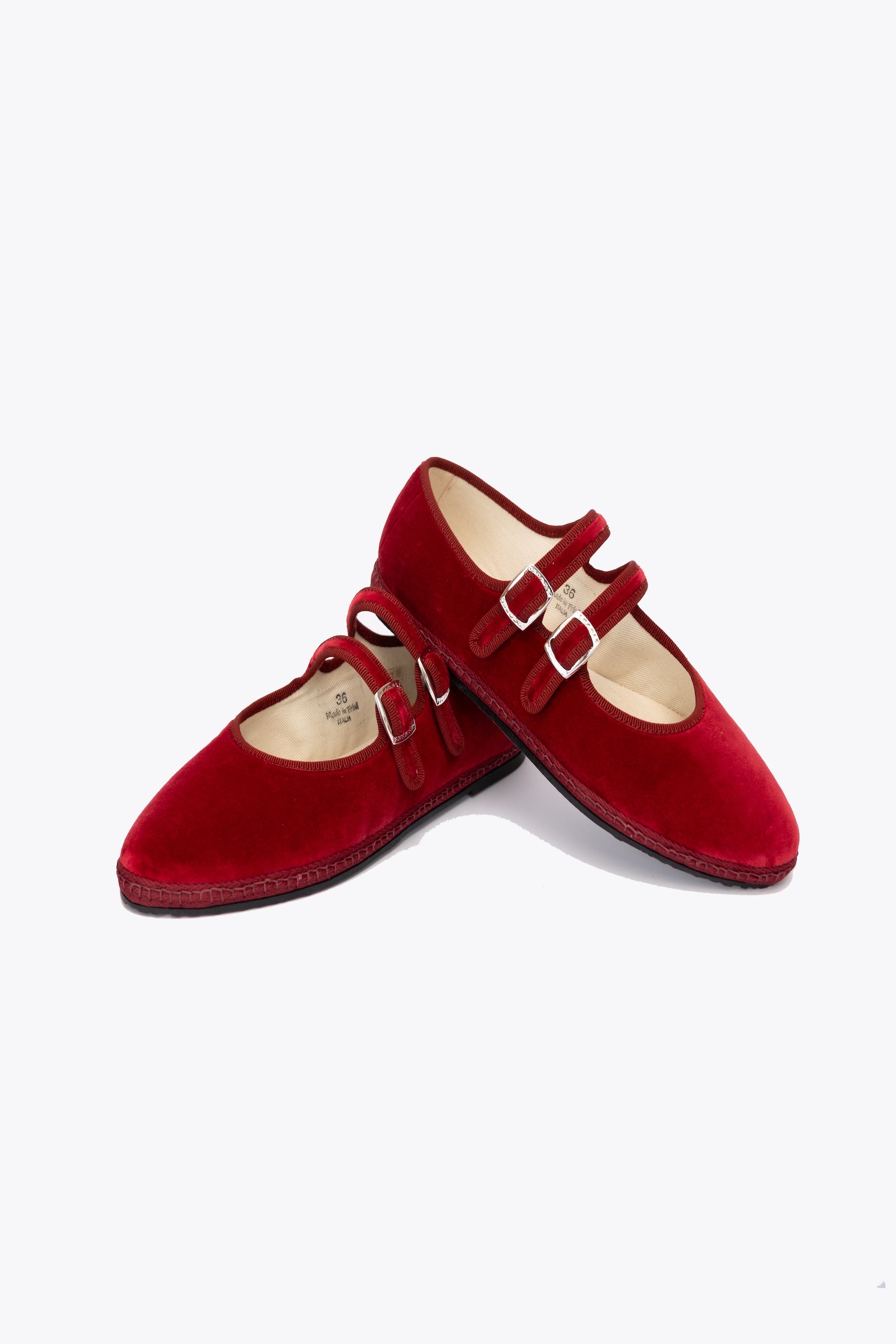 FRIULANE DOUBLE MARYJANE ROSSO